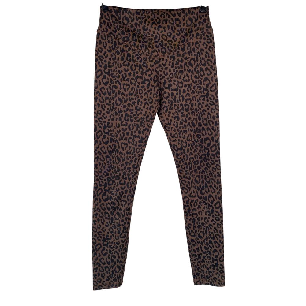 Olympia Activewear Brown Leopard Print Leggings